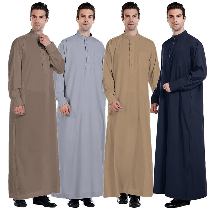 Men'S Fashion Qatar - New Middle East Men Thobe Pure