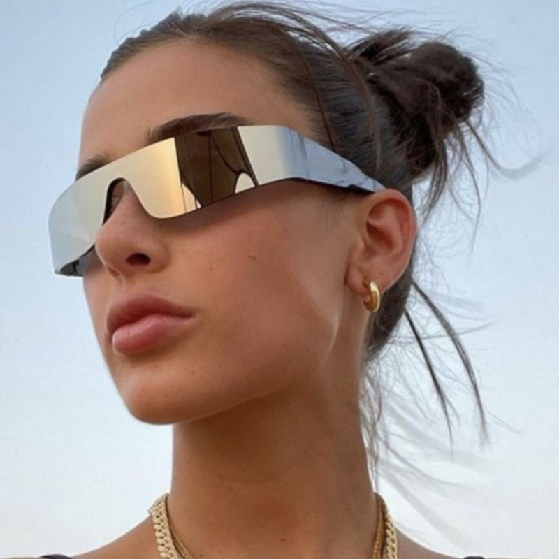 Mens Fashion In The 2000S - 2000S Aesthetic Y2K Sunglasses Men One