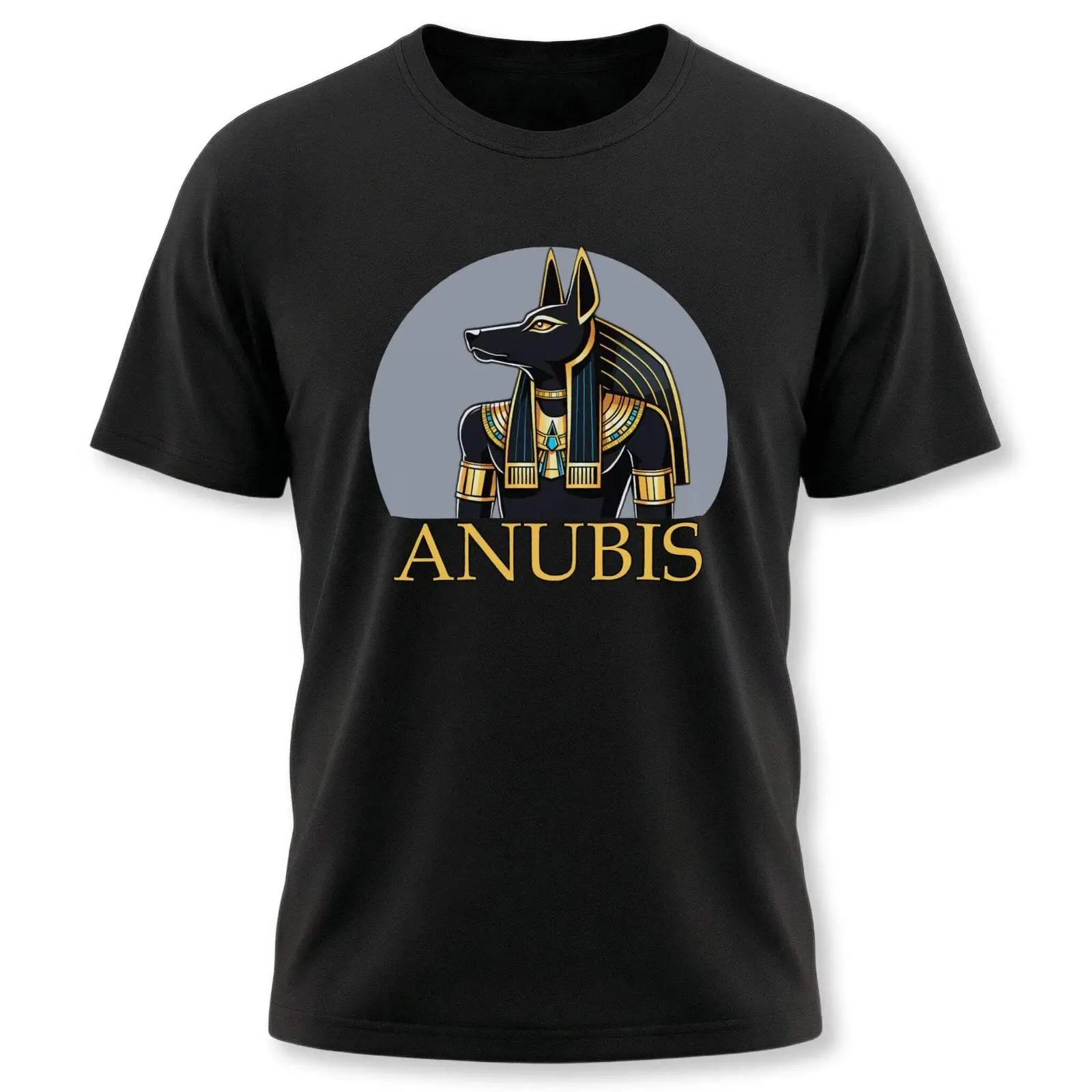 Men Fashion Egypt - Anubis Egyptian God T Shirt and