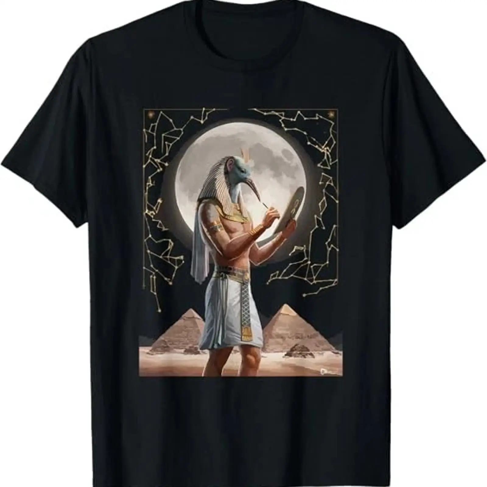 Men Fashion Egypt - NEW Thoth Egyptian God Mythology Pyramid