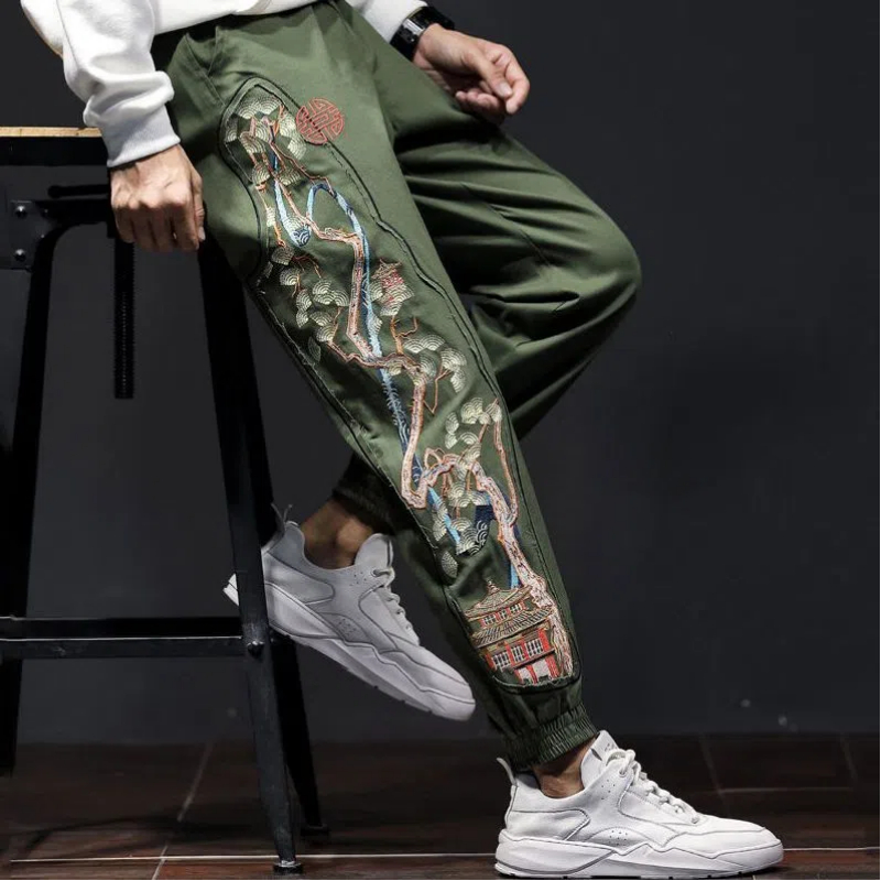 Mens Fashion Young - Spring Autumn New Fashion Elastic Waist