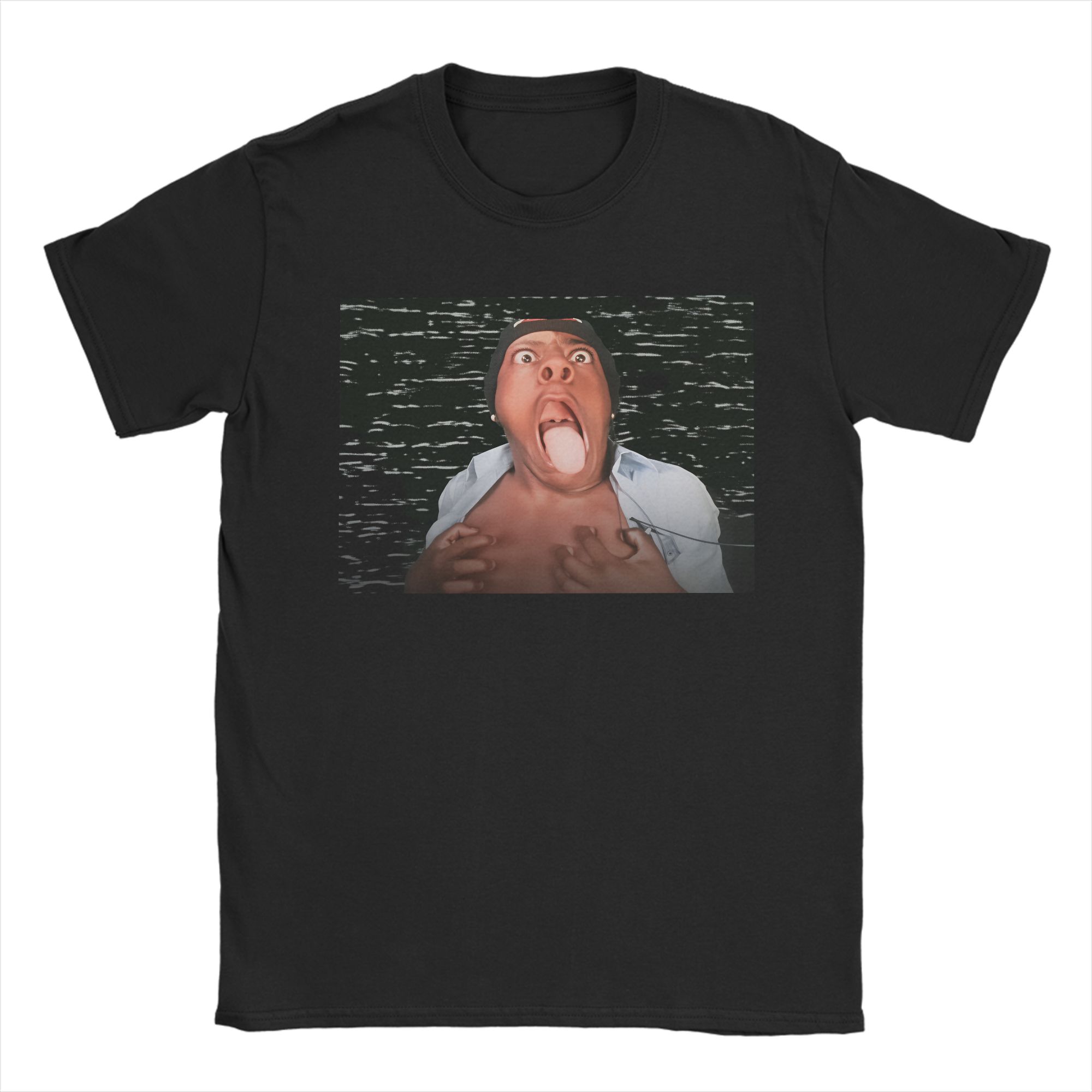Men Fashion Youtuber - IShowSpeed YouTuber Funny Face Meme Cotton