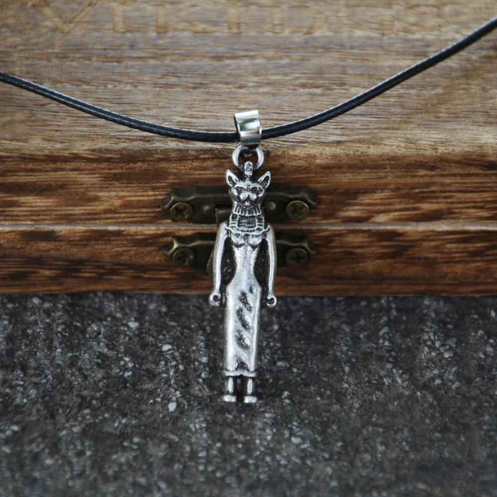 Men Fashion Egypt - Nostalgia Small Ancient Egyptian God Bastet