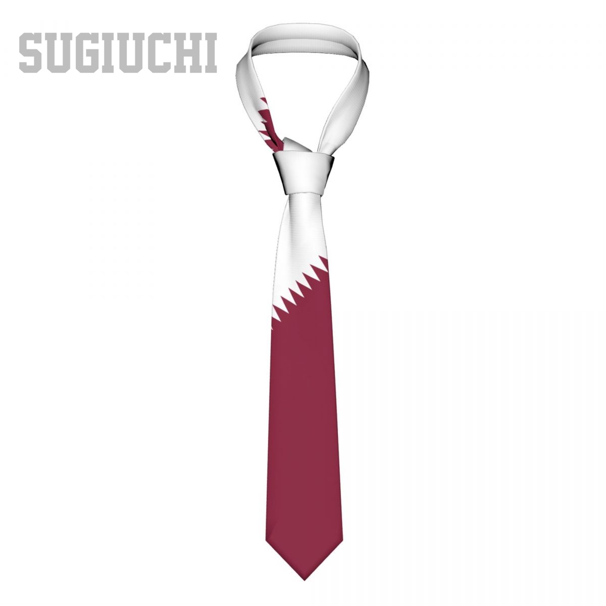 Men'S Fashion Qatar - Qatar Flag Emblem Men Women Neck