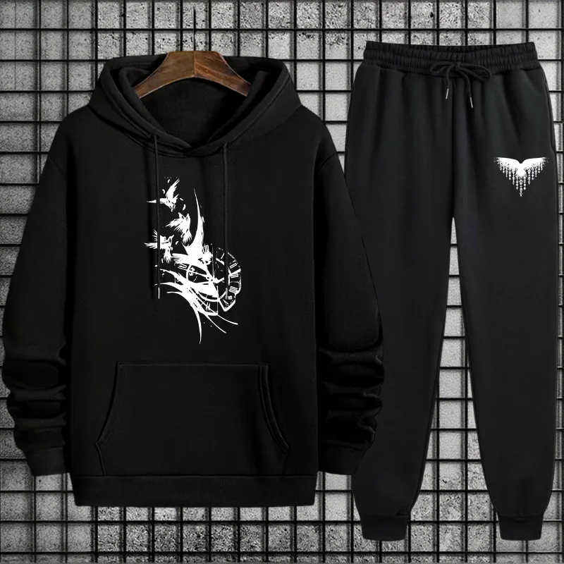 Men'S Fashion Outfits 2026 - 2026 Autumn Men Urban Casual 2‑Piece