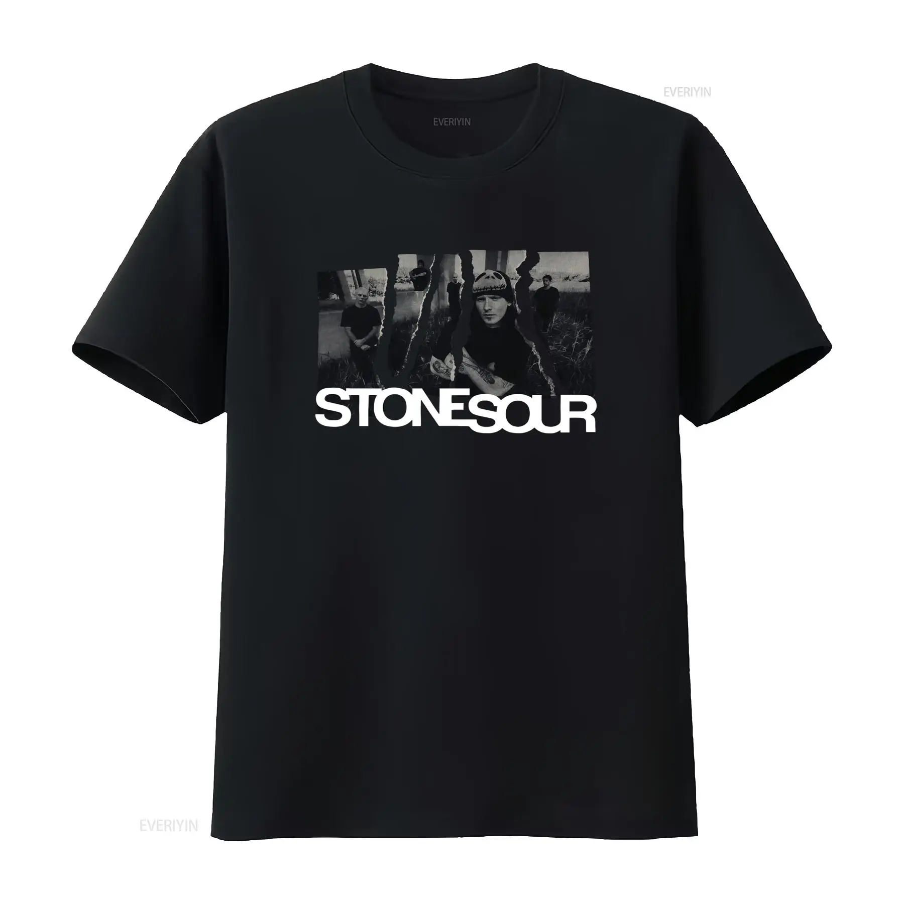 Mens Fashion In The 2000S - Vintage 2000s Stone Sour Band T