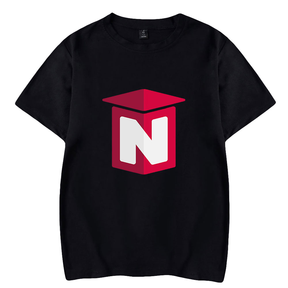 Men Fashion Youtuber - 2026 Nought Merch N Logo Printed