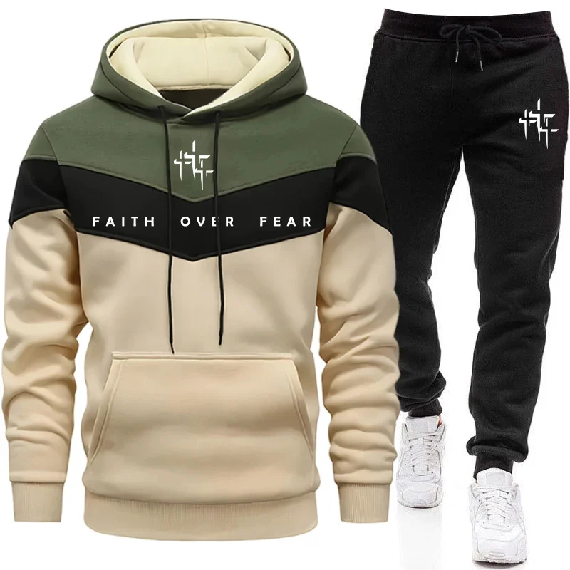Faith Over Fear Men's Tracksui - Track Suit Men recension och pris