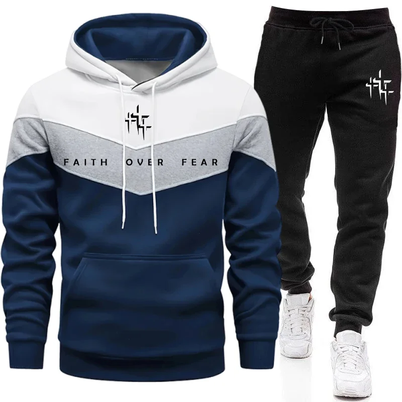Faith Over Fear Men's Tracksui - Track Suit Men recension och pris