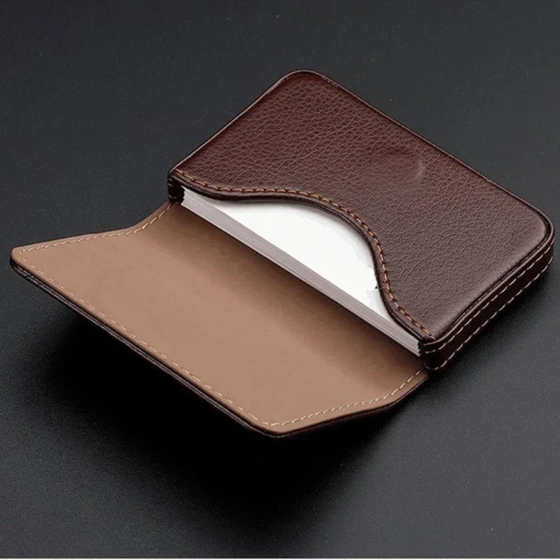 Fashion Sized Stitched PU Leat - Men'S Fashion Visiting Card recension och pris