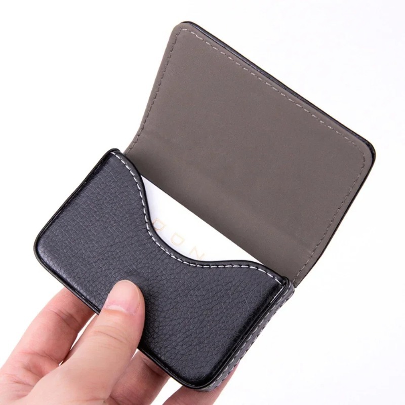 Fashion Sized Stitched PU Leat - Men'S Fashion Visiting Card recension och pris