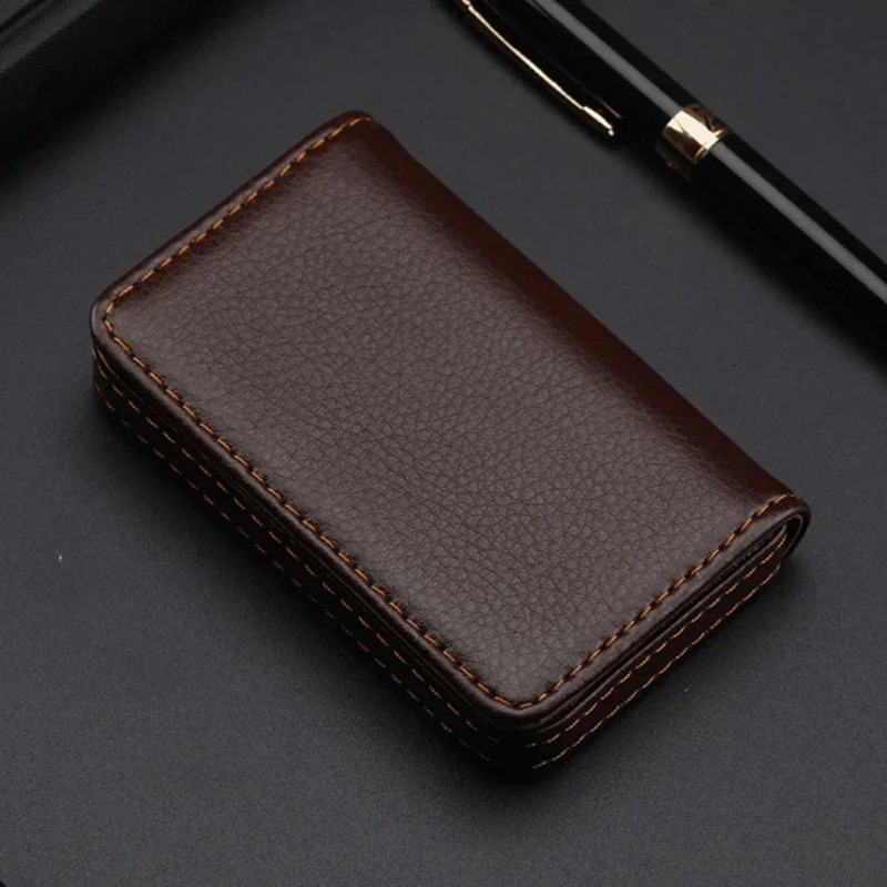 Fashion Sized Stitched PU Leat - Men'S Fashion Visiting Card recension och pris