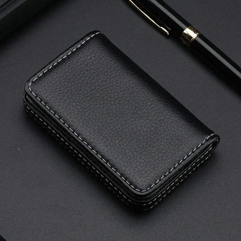 Fashion Sized Stitched PU Leat - Men'S Fashion Visiting Card recension och pris