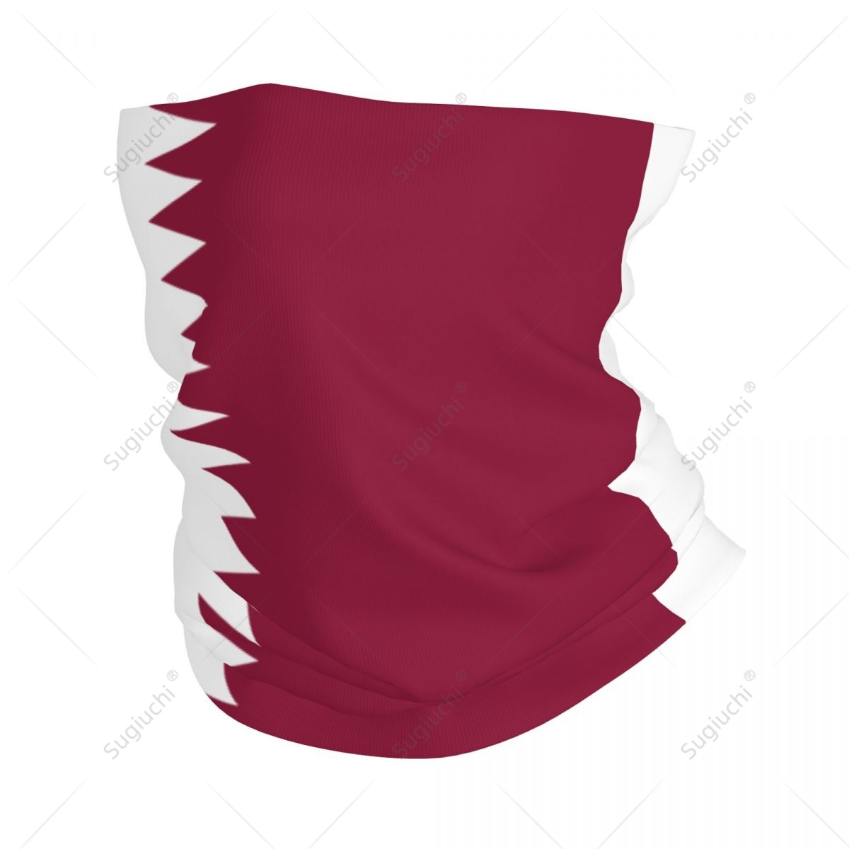 Unisex Qatar Flag Neckerchief  - Men'S Fashion Qatar recension och pris