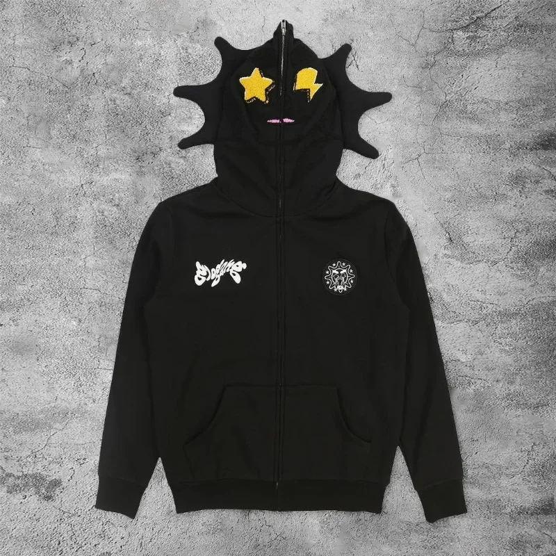 Women Men Y2K Fashion Hoodie L - Mens Fashion Zip Up Hoodies recension och pris