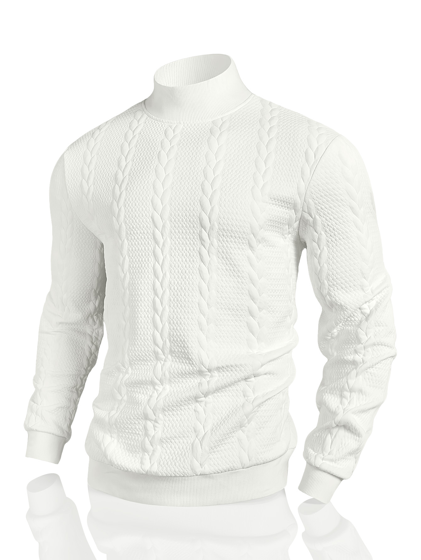 2025 Autumn/Winter New Europea - Turtleneck Sweater Men recension och pris