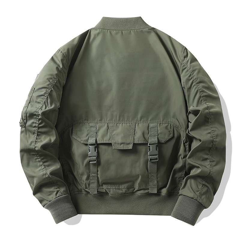 Mens Jacket Vintage Streetwear - Mens Fashion Bomber Jacket recension och pris