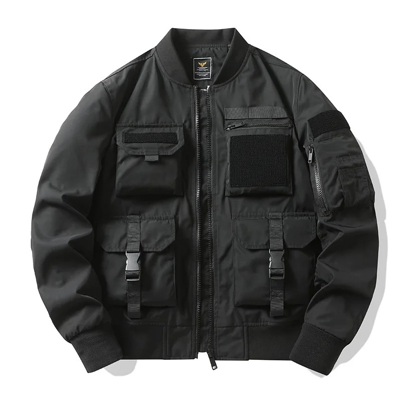 Mens Jacket Vintage Streetwear - Mens Fashion Bomber Jacket recension och pris