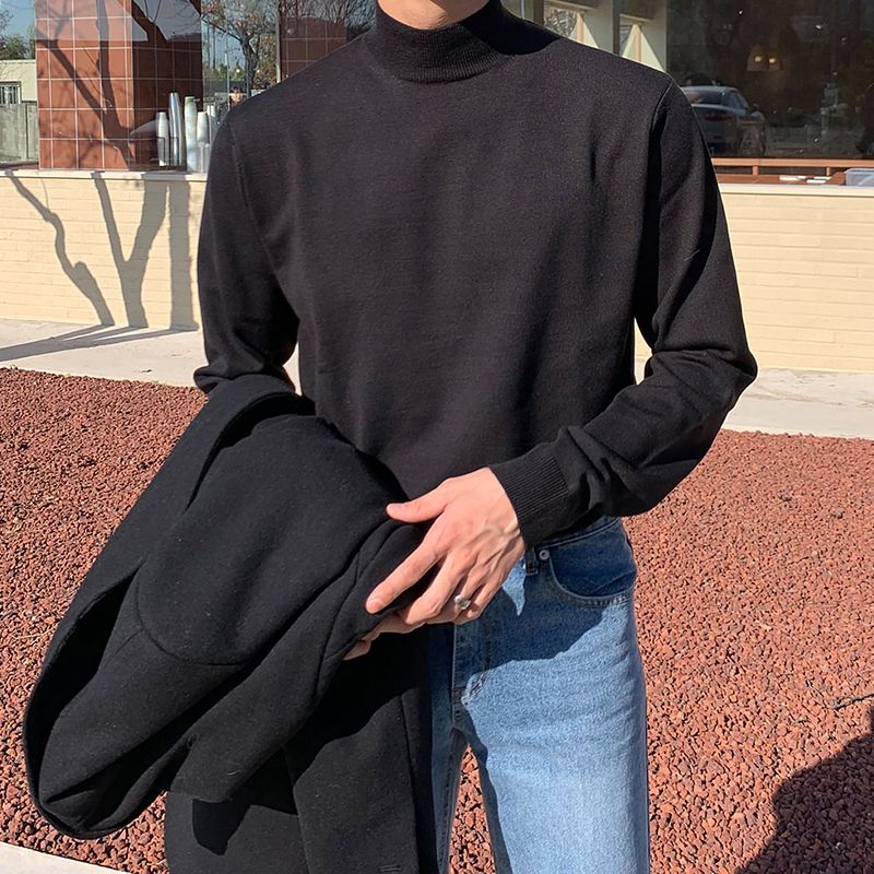 Half-turtleneck Sweater for Me - Turtleneck Sweater Men recension och pris