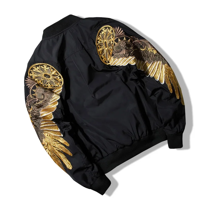 Embroidery Men's Jackets Bombe - Mens Fashion Bomber Jacket recension och pris