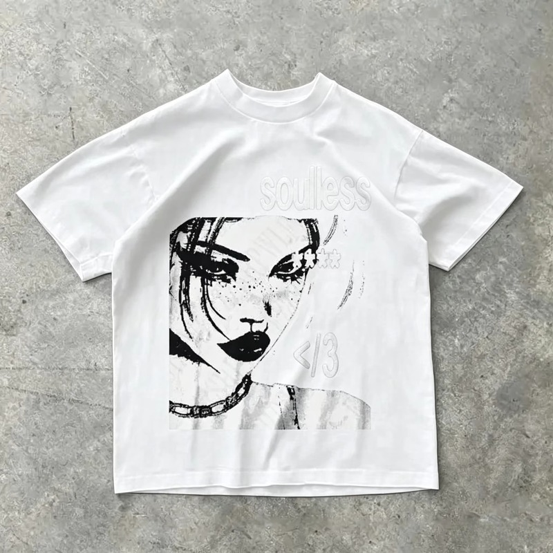 Punk Aesthetics Graphic Print  - Mens Fashion In The 2000S recension och pris