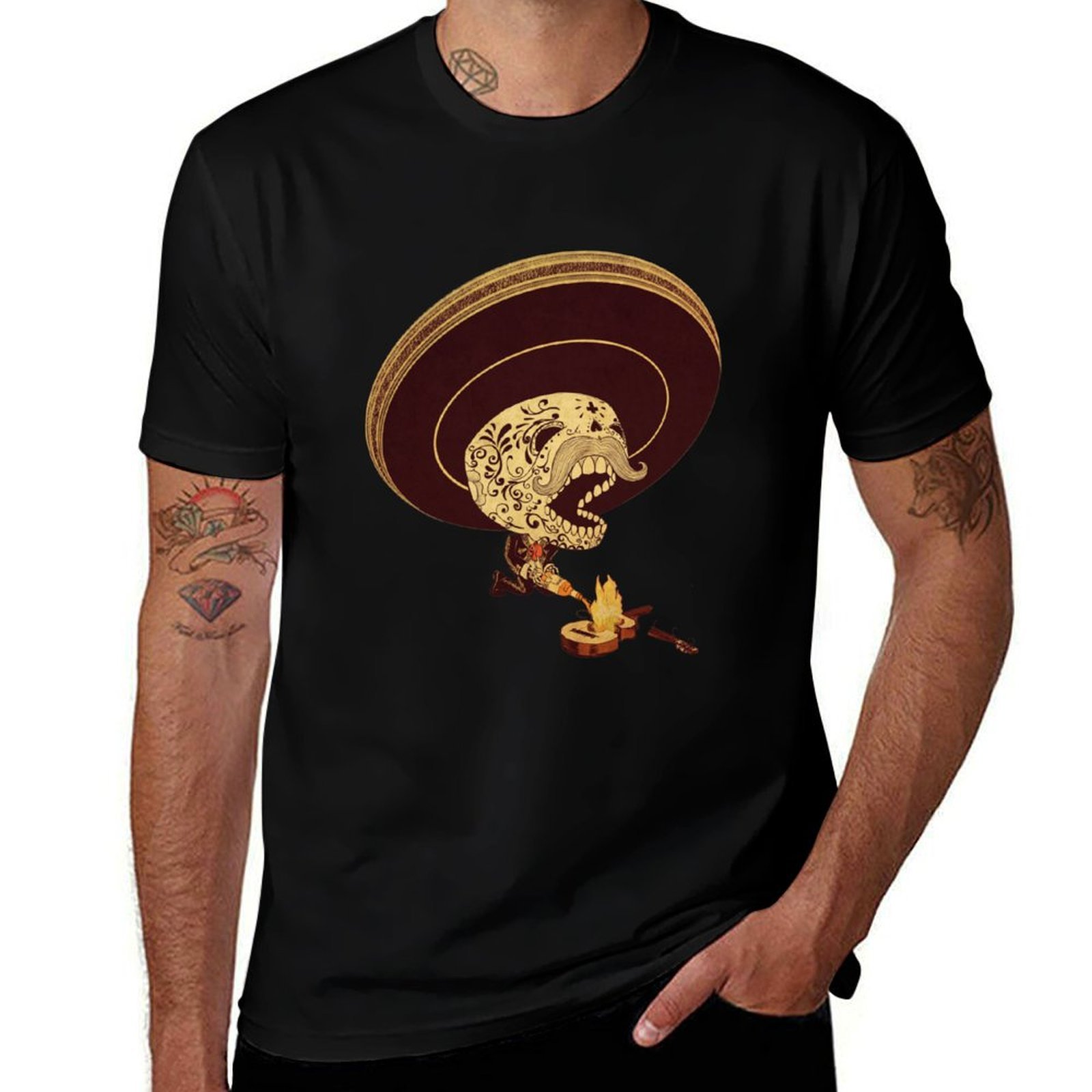 Monterrey Fire T-Shirt Fashion - Men'S Fashion Monterrey recension och pris