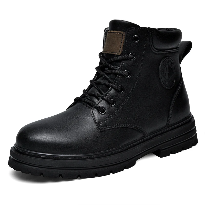 Big Size 49 50 Winter Black Le - Men'S Fashion For 45 Years Old recension och pris