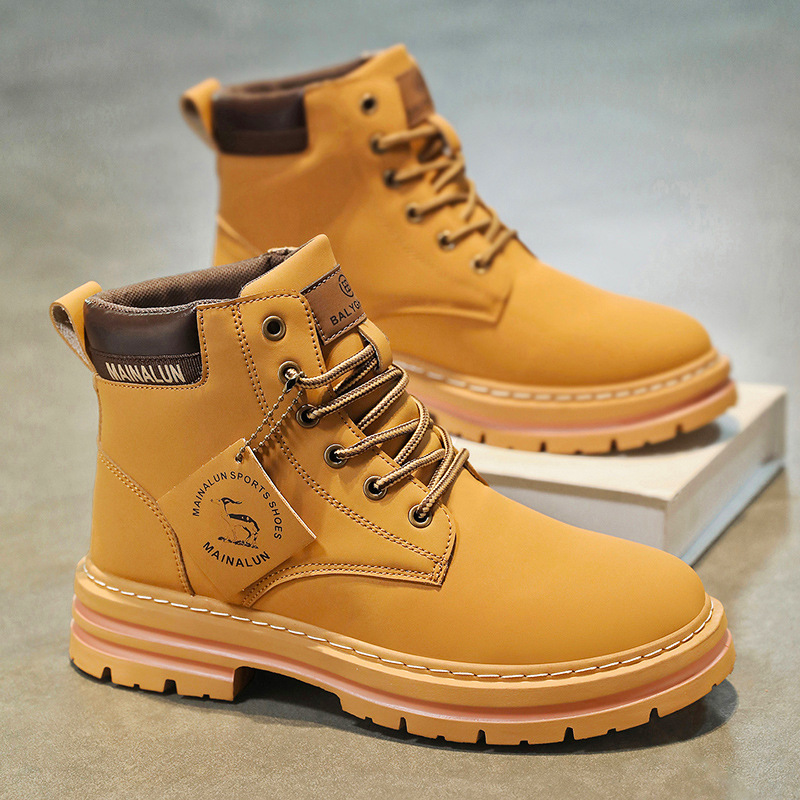 Classic Men High Top Boots Hig - Mens Fashion Modern recension och pris