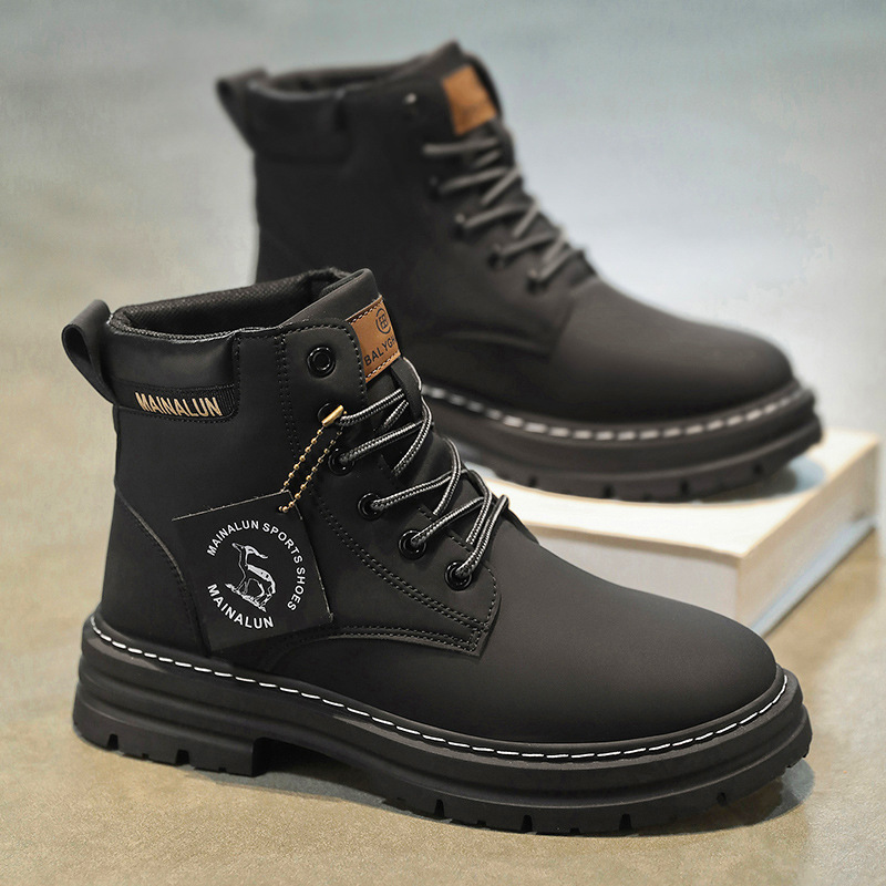 Classic Men High Top Boots Hig - Mens Fashion Modern recension och pris