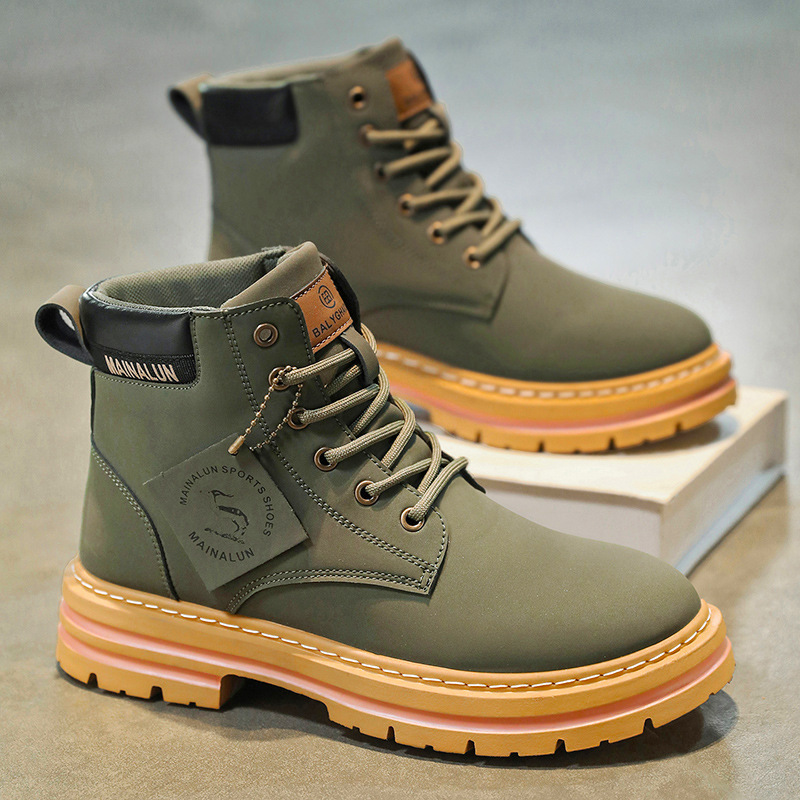 Classic Men High Top Boots Hig - Mens Fashion Modern recension och pris