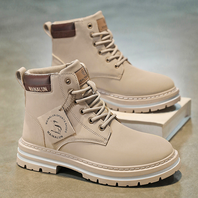 Classic Men High Top Boots Hig - Mens Fashion Modern recension och pris