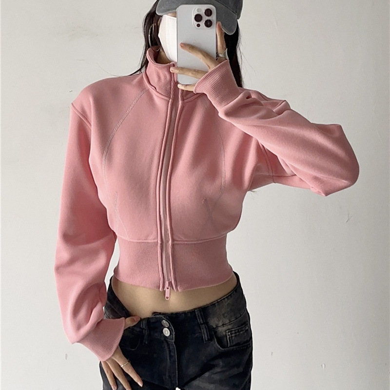 Women Crop Hoodie Sweatshirts  - Mens Fashion Zip Up Hoodies recension och pris