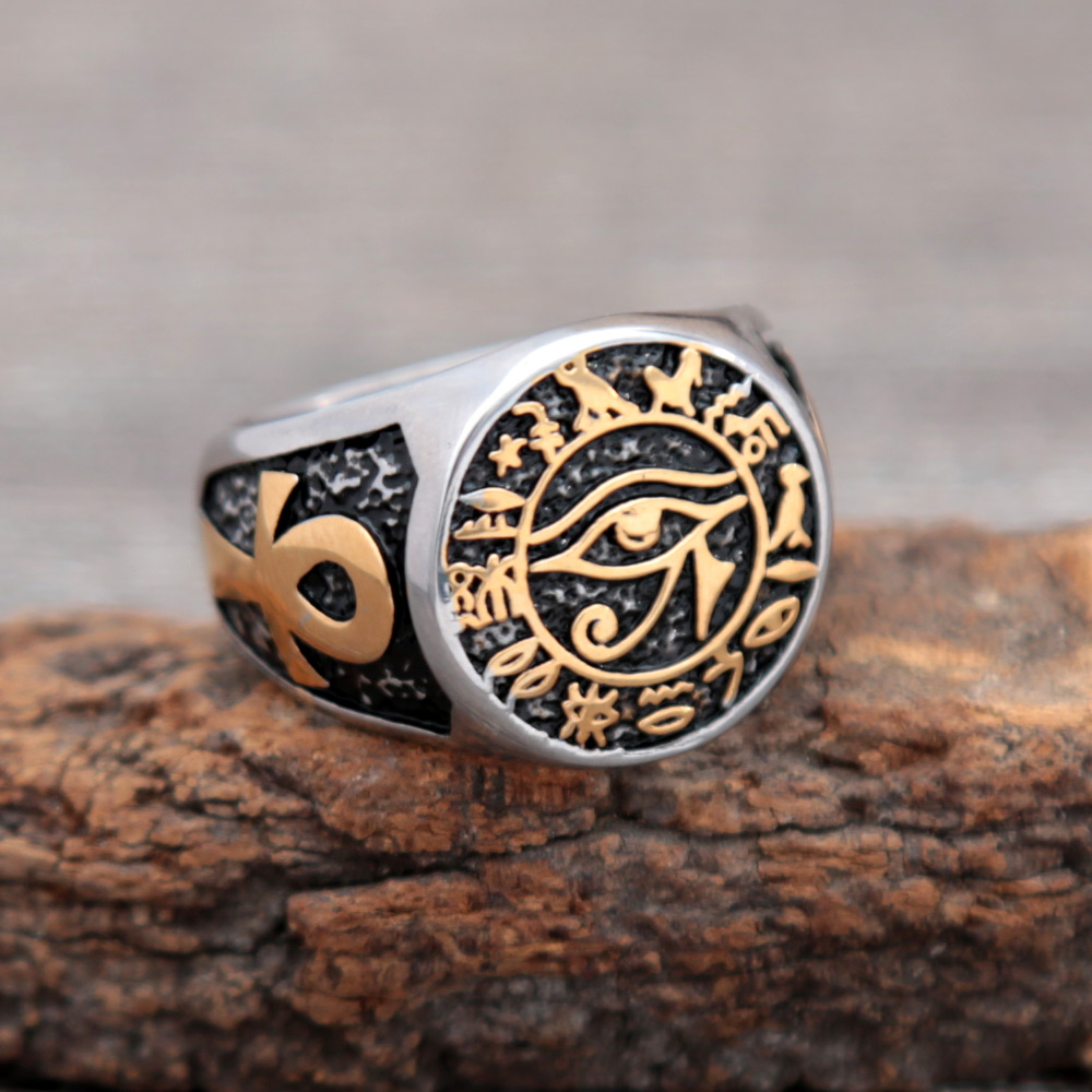 Vintage Egyptian Eye of Horus  - Men Fashion Egypt recension och pris