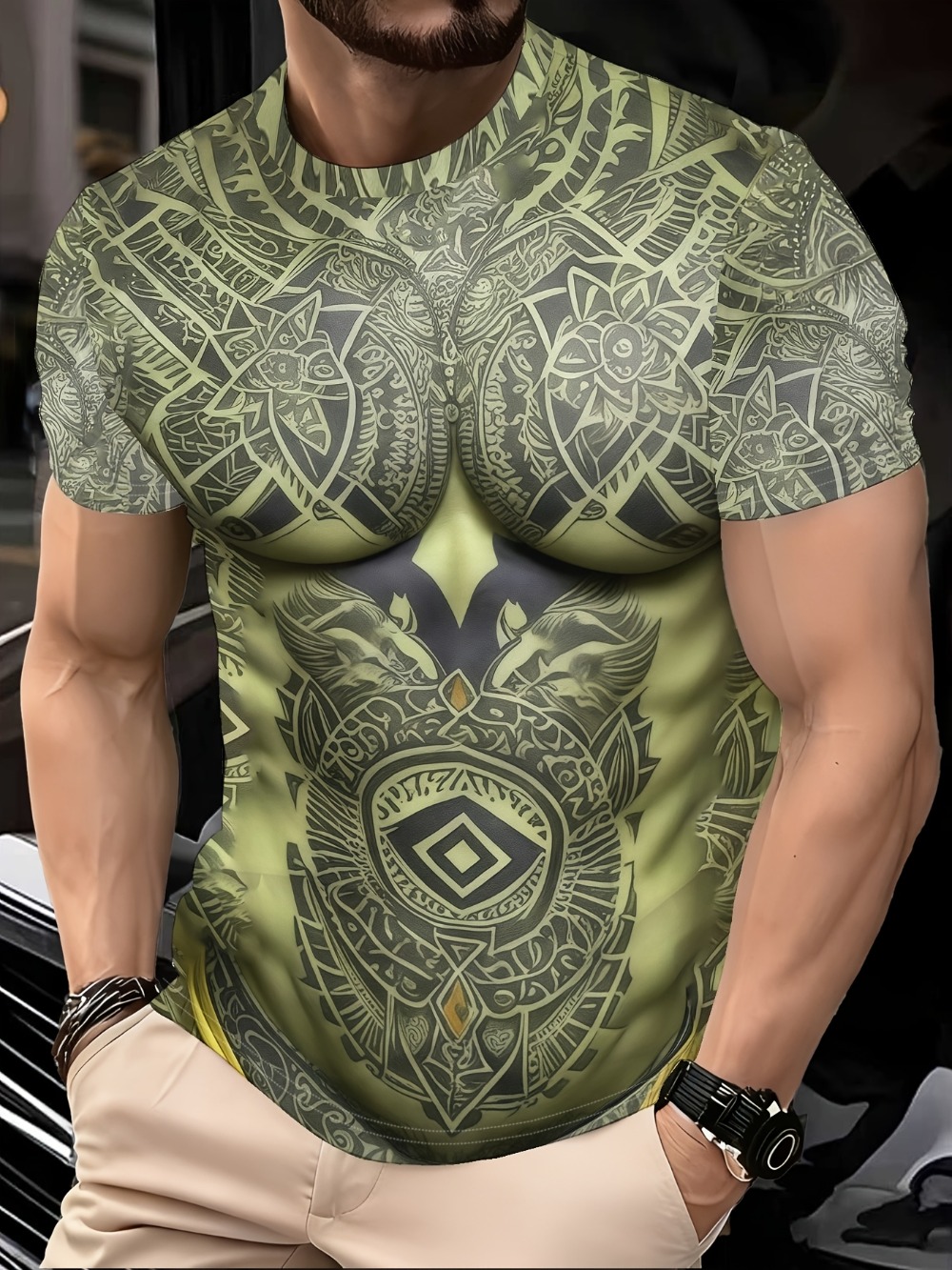 Role-playing Fake Muscle 3D Pr - Muscle Tee Workout recension och pris