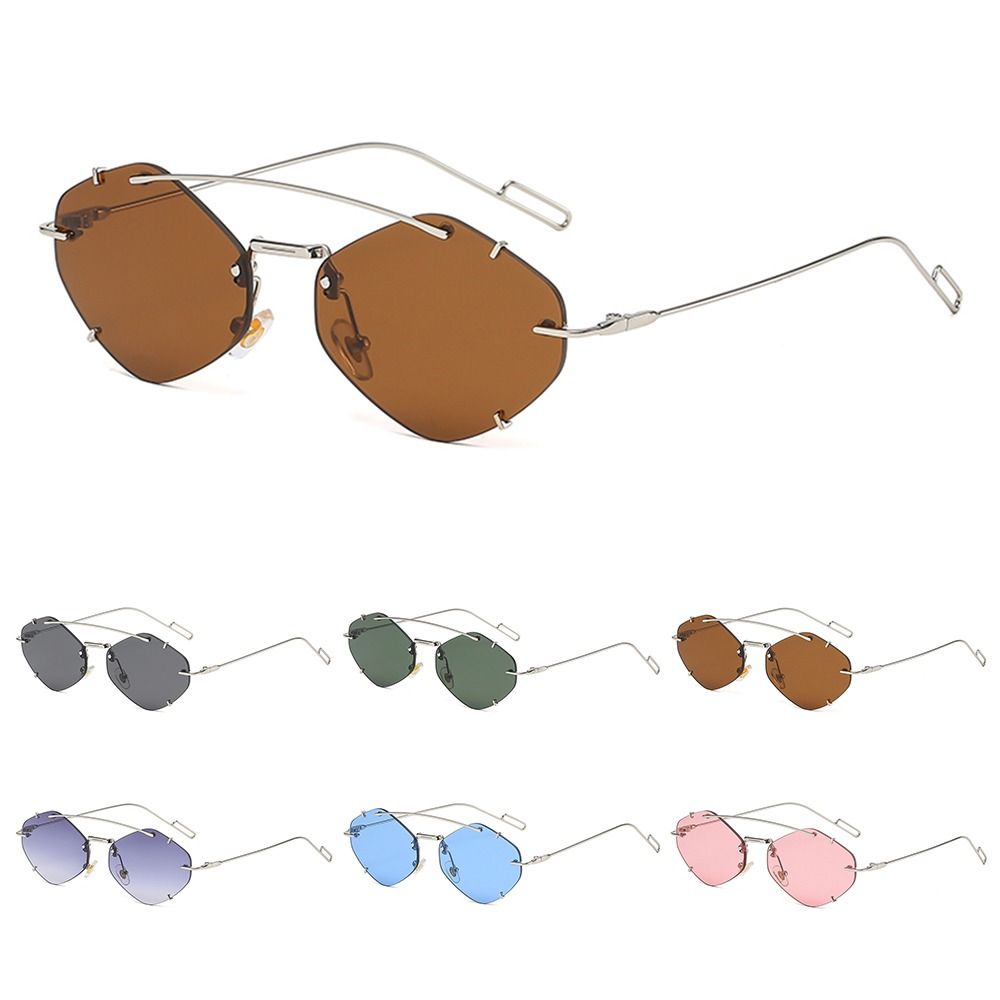 Fashion UV400 Protection Hexag - Mens Fashion In The 2000S recension och pris