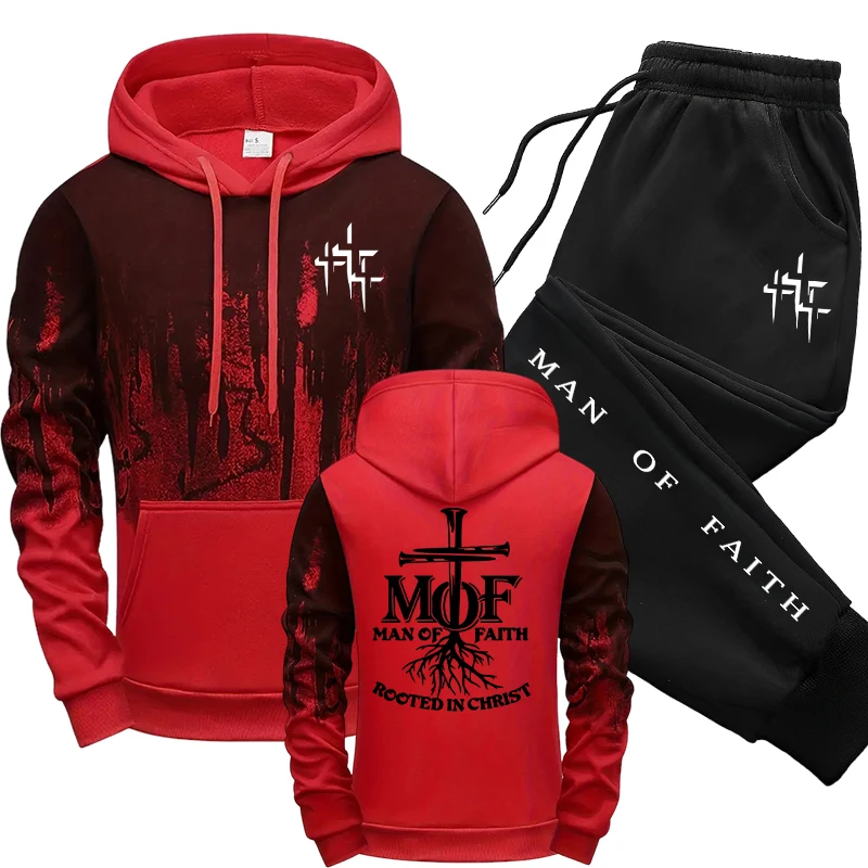 Man of Faith Men's Tracksuit H - Men'S Fashion Outfits 2026 recension och pris