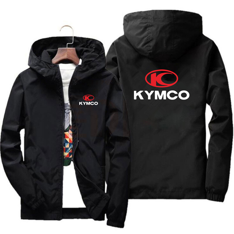 Spring Summer KYMCO Bomber Jac - Mens Fashion Bomber Jacket recension och pris
