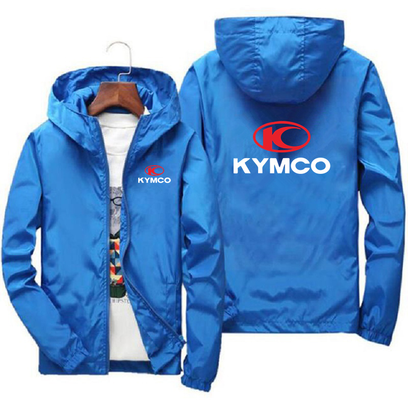 Spring Summer KYMCO Bomber Jac - Mens Fashion Bomber Jacket recension och pris