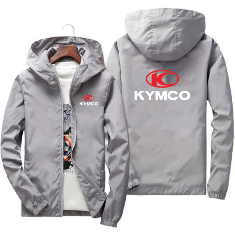 Spring Summer KYMCO Bomber Jac - Mens Fashion Bomber Jacket recension och pris