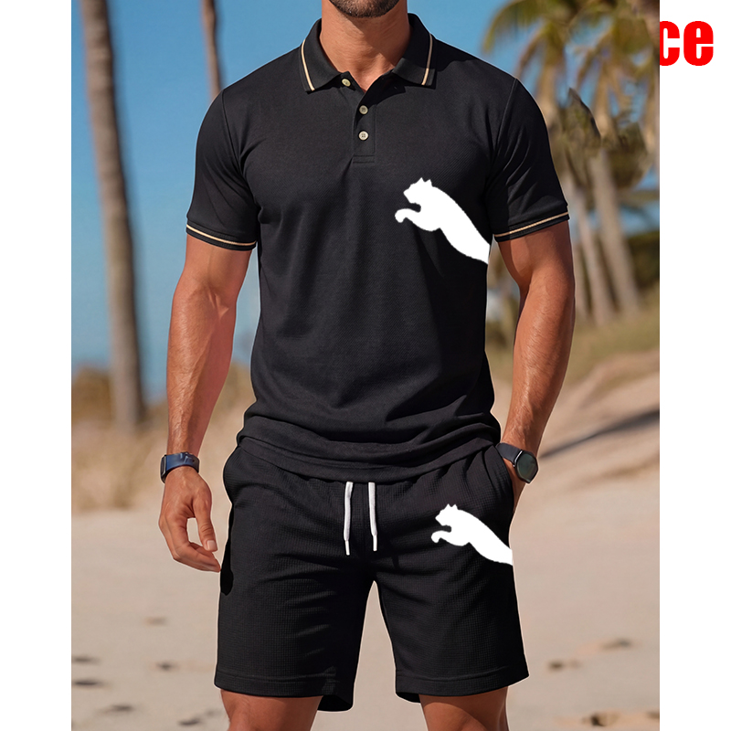 Men's Casual Short-Sleeved Pol - Men'S Fashion Outfits 2026 recension och pris