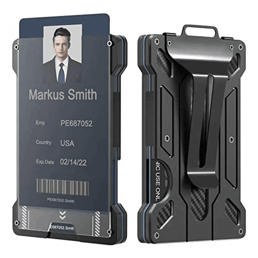 Metal Visit Card Holder Rfid W - Men'S Fashion Visiting Card recension och pris