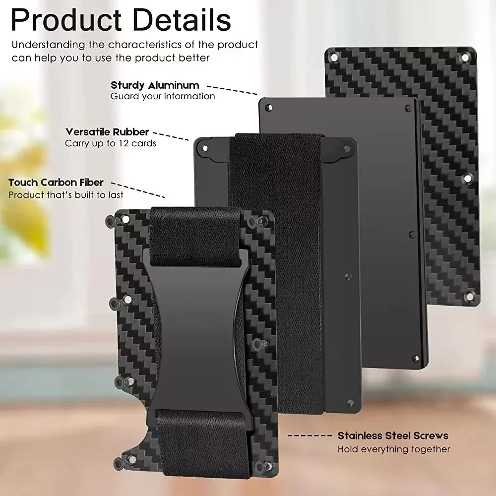 Metal Visit Card Holder Rfid W - Men'S Fashion Visiting Card recension och pris