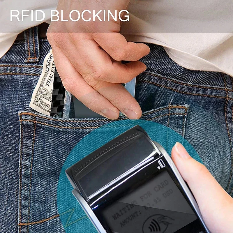 Metal Visit Card Holder Rfid W - Men'S Fashion Visiting Card recension och pris
