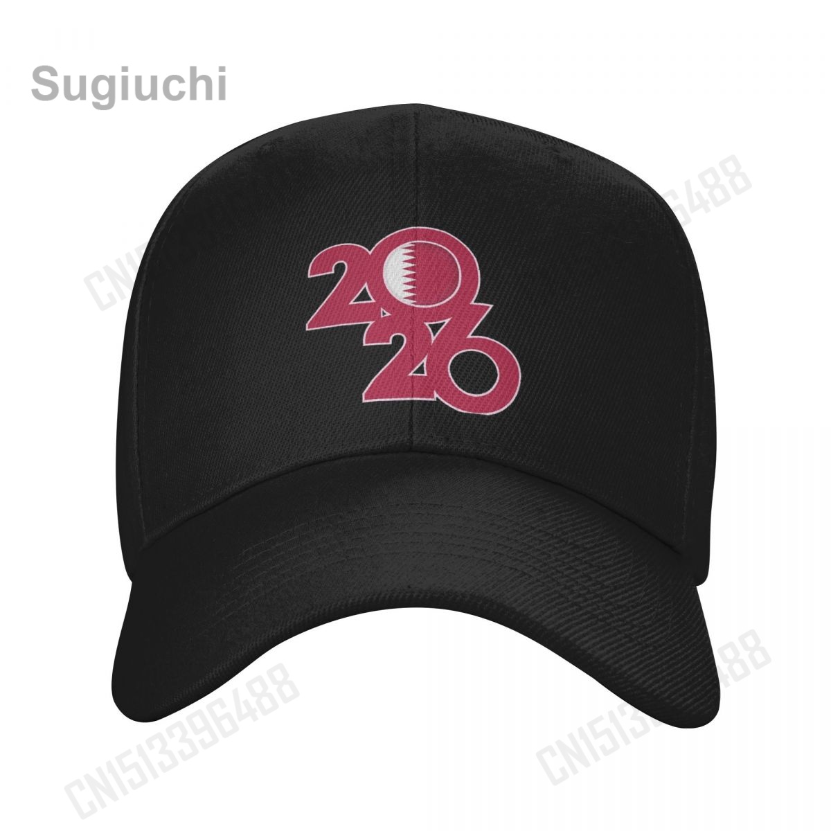 Qatar Flag With 2026 Baseball  - Men'S Fashion Qatar recension och pris