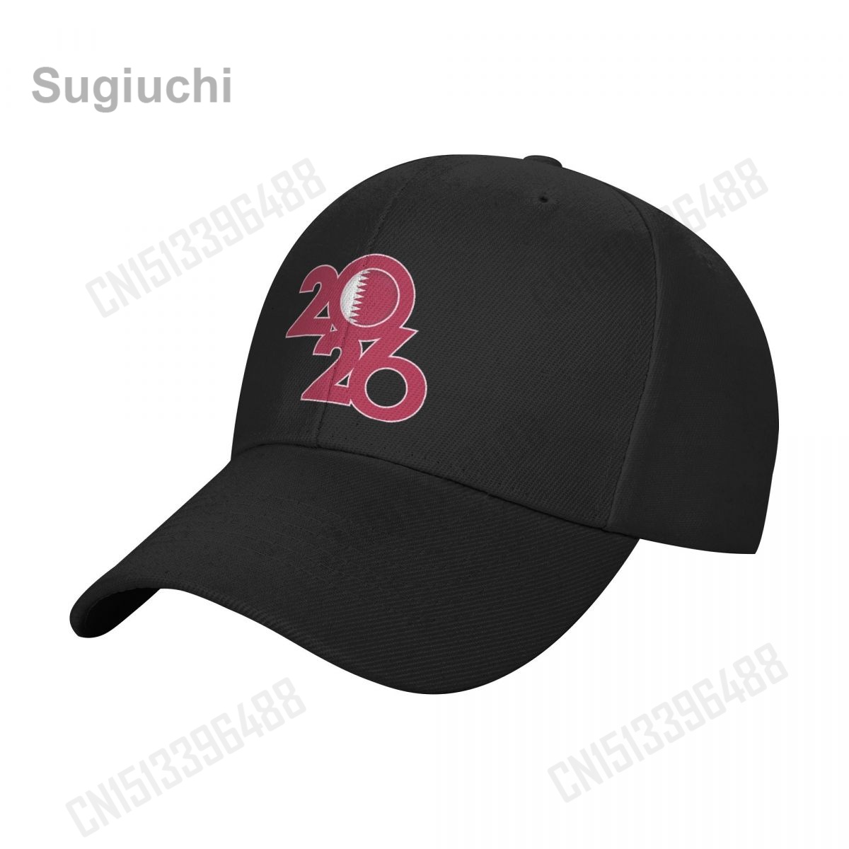 Qatar Flag With 2026 Baseball  - Men'S Fashion Qatar recension och pris