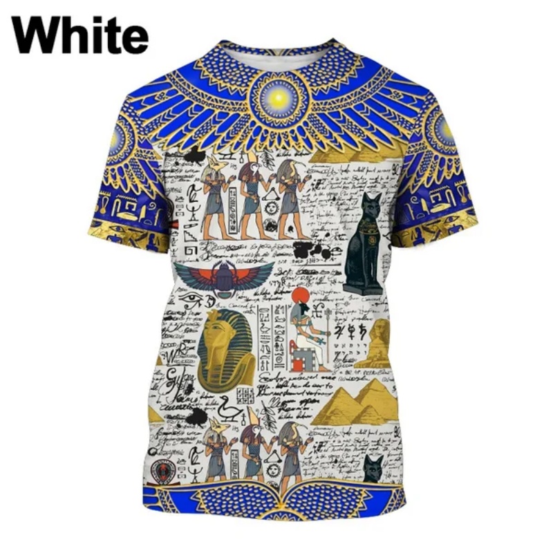 3D Printed Pharaoh Anubis T-Sh - Men Fashion Egypt recension och pris