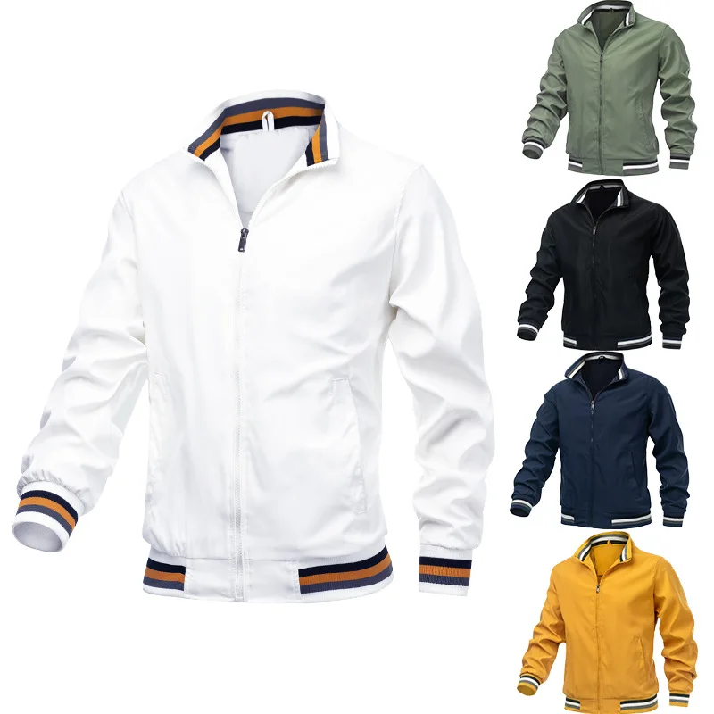 Spring Autumn Bomber Jacket Me - Mens Fashion Bomber Jacket recension och pris