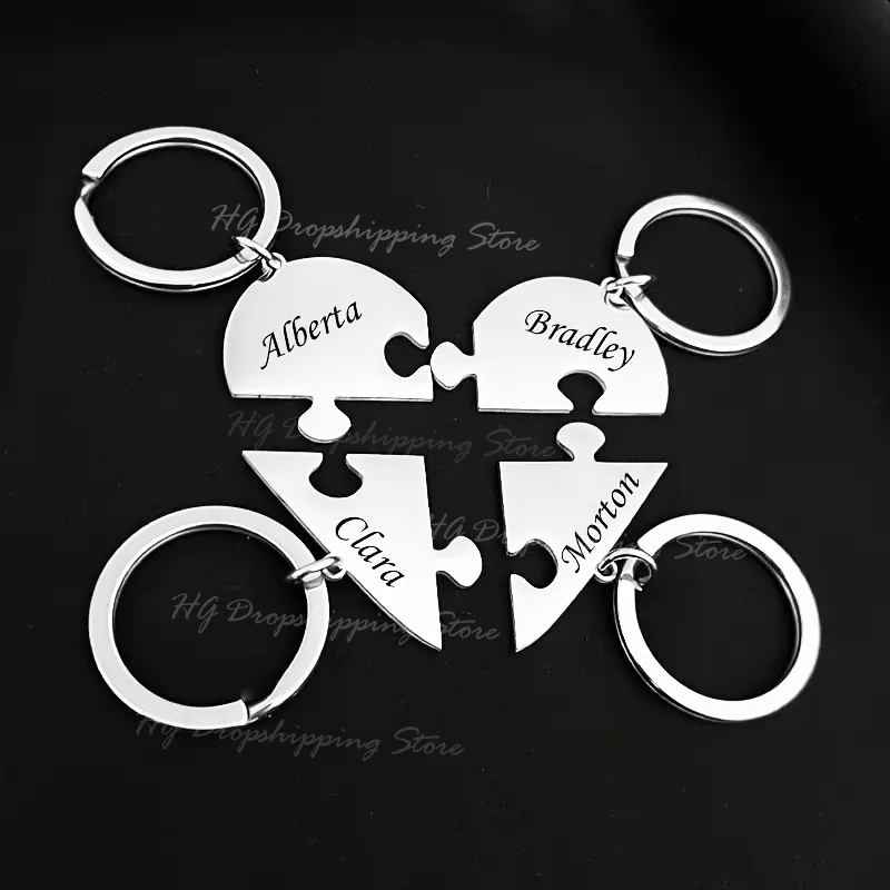 Custom Family Members' Names K - Men'S Fashion Gold Chain recension och pris
