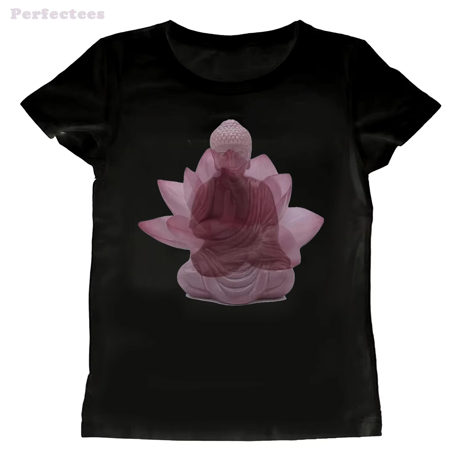 Buddha Lotus Printed T-shirt W - Mens Fashion In The 2000S recension och pris