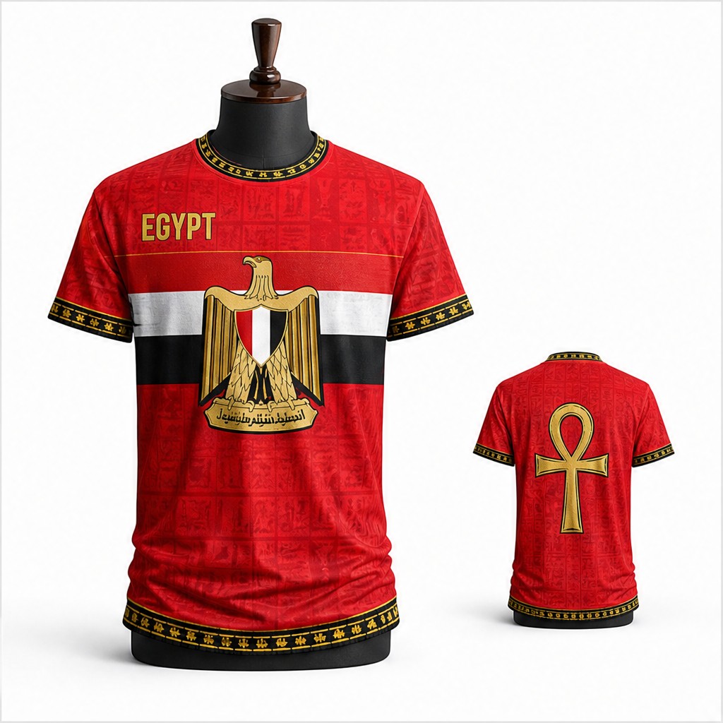Mens Egypt Crew Neck T Shirt F - Men Fashion Egypt recension och pris